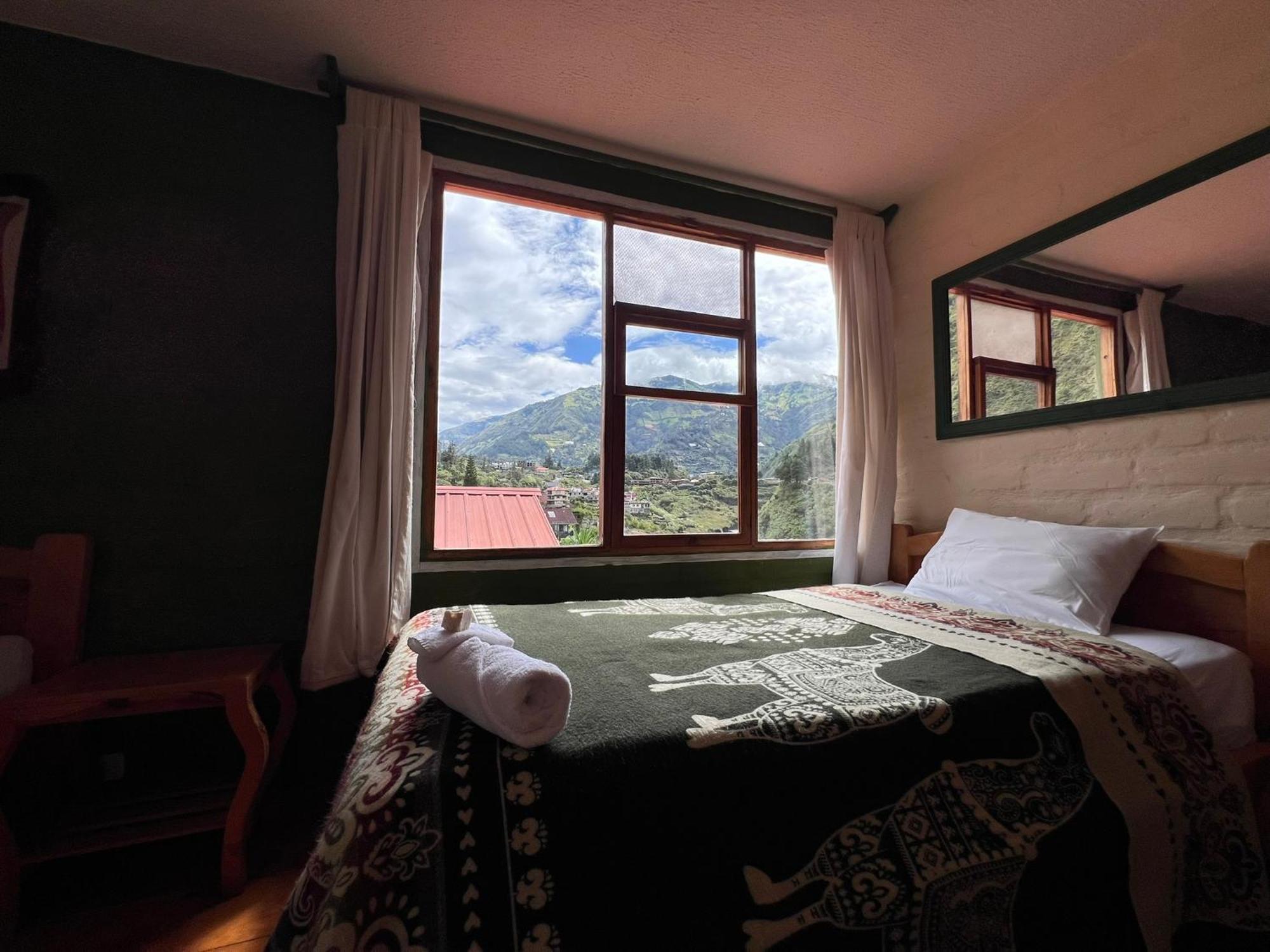 La Casa Verde Eco Guest House Baños Quarto foto