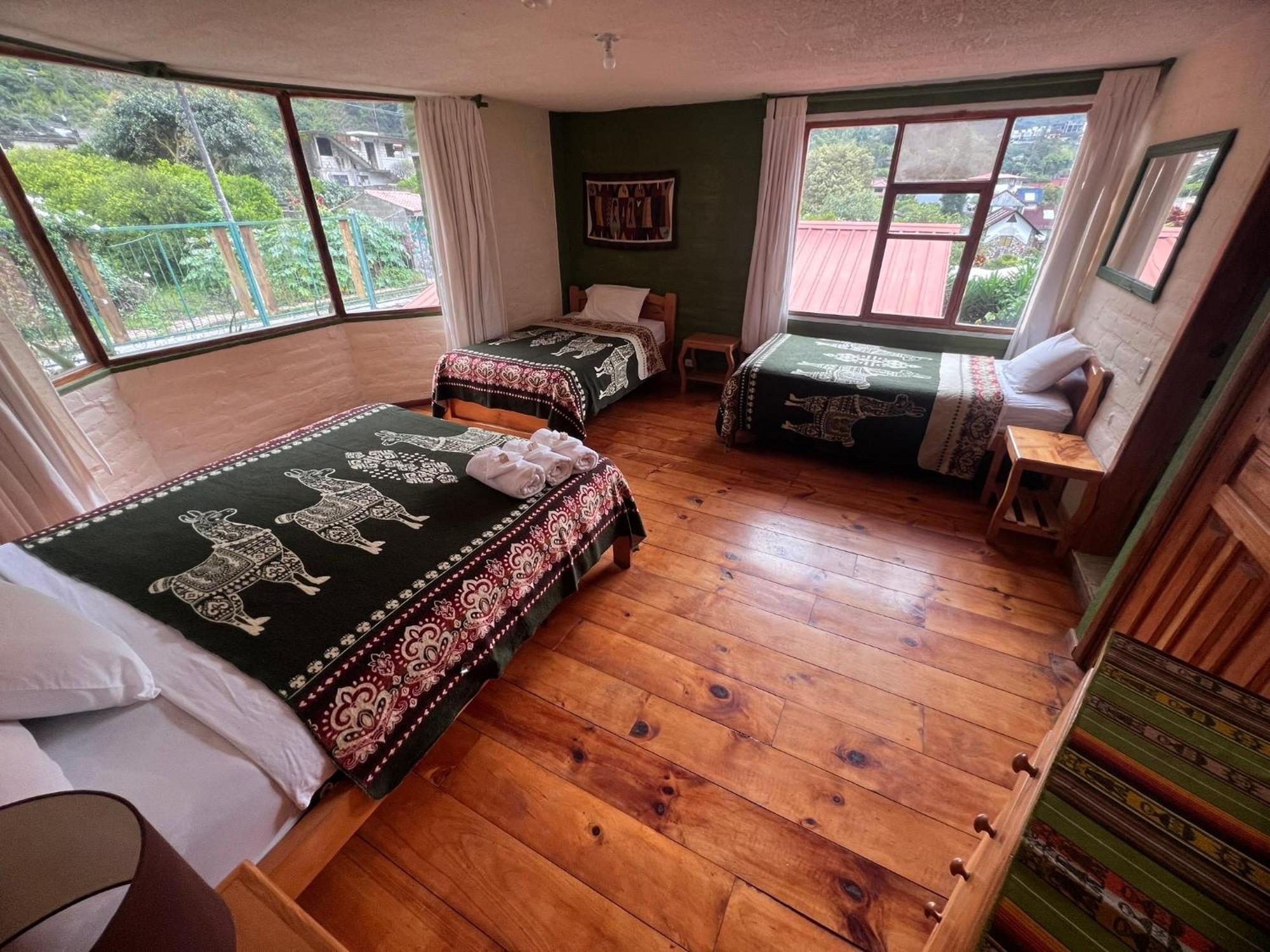 La Casa Verde Eco Guest House Baños Quarto foto