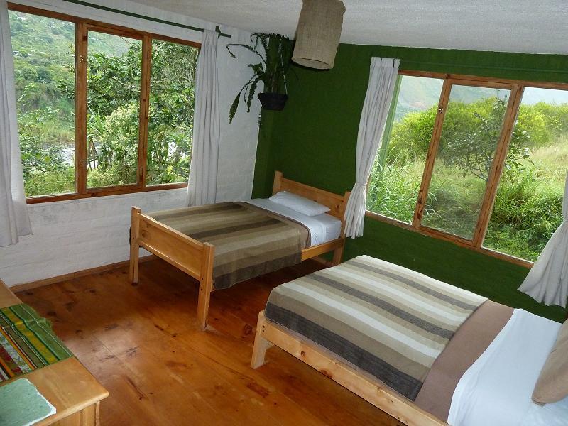 La Casa Verde Eco Guest House Baños Quarto foto
